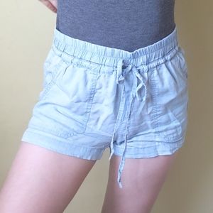 Flowy Spring Sky Blue Shorts